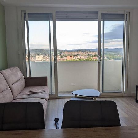Appartment - Vue Imprenable Sur La Cite Medievale - Parking Gratuit - Climatise 카르카손 외부 사진